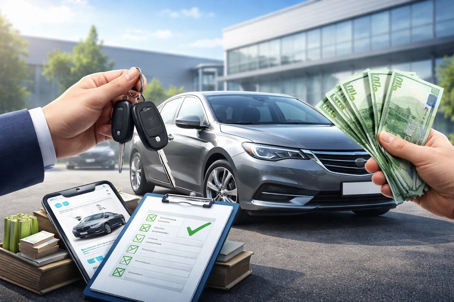 Autode kokkuost Tallinnas – auto müük ja võtmete üleandmine